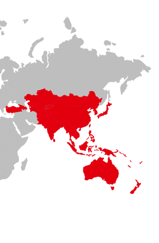 Asie a Tichomoří
